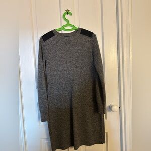 Gap sweater dress. Super comfy.